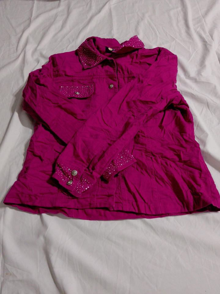 Christine Alexander パープルデニムジャケット