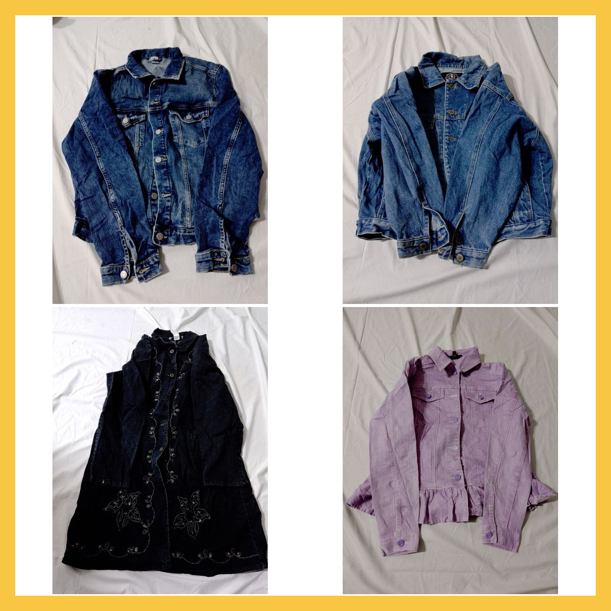 Levi's, Mango, M&S Denim & Leather Jacket Bundle