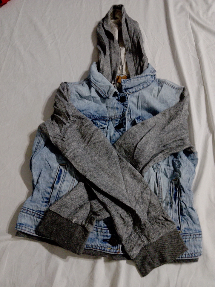 アメリカンイーグルデニムフーディージャケット