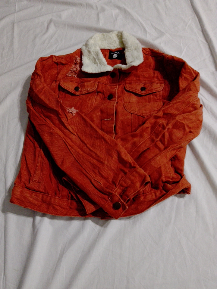 boohoo Corduroy Jacket