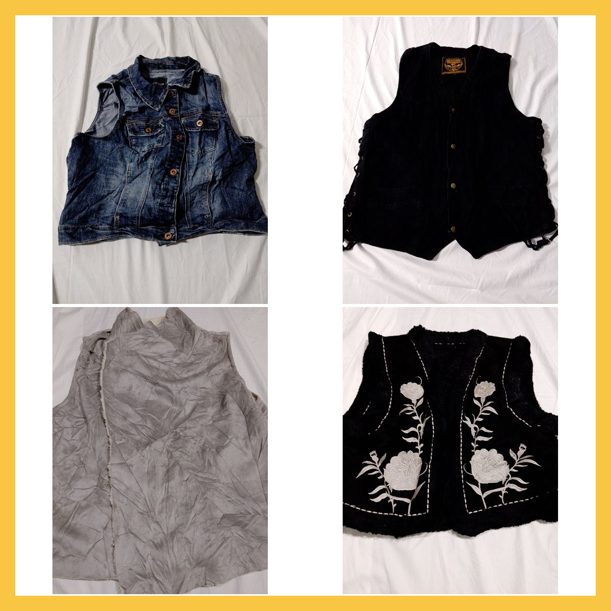 Maurices Ralph Lauren Pendleton Fur Denim Waistcoa..