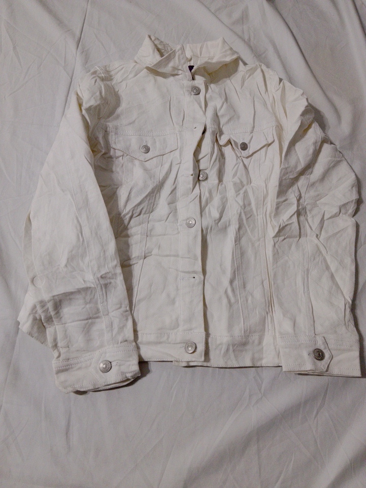 White Denim Jacket