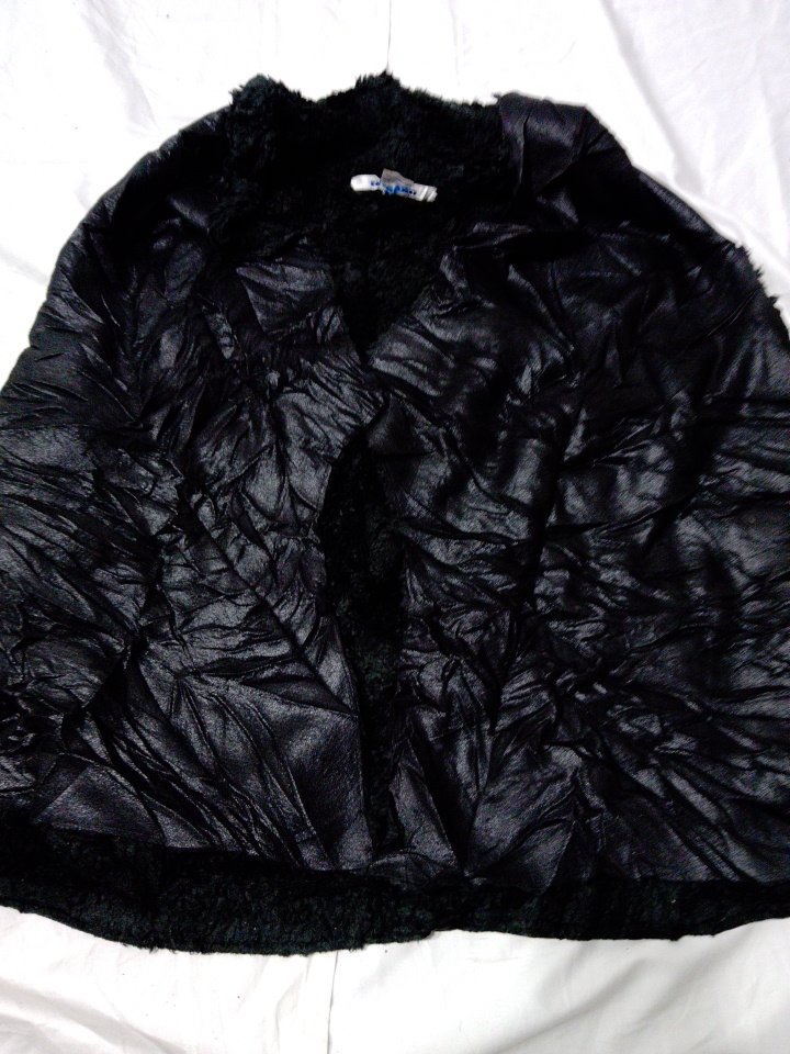 NYARD Black Faux Fur Coat