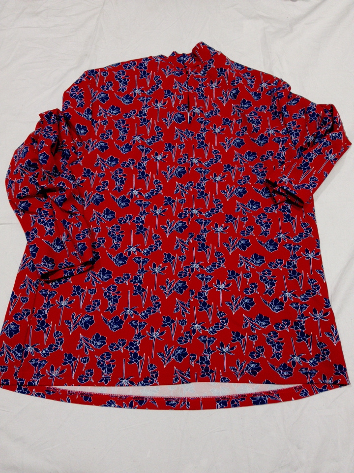 Melloday Printed Floral Blouse