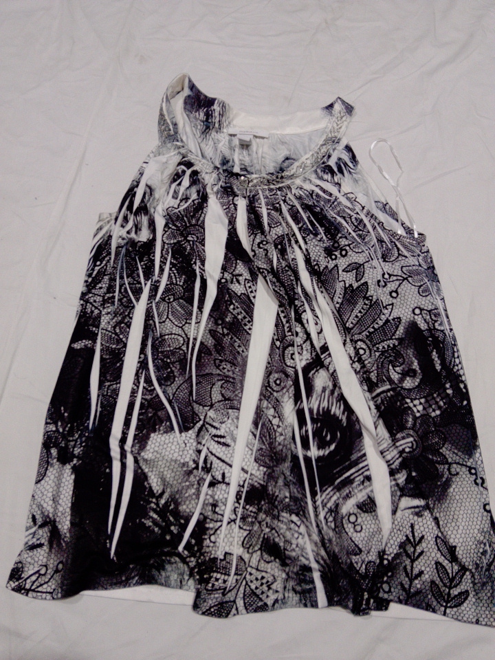 Blusa Sem Mangas Estampada Style&co