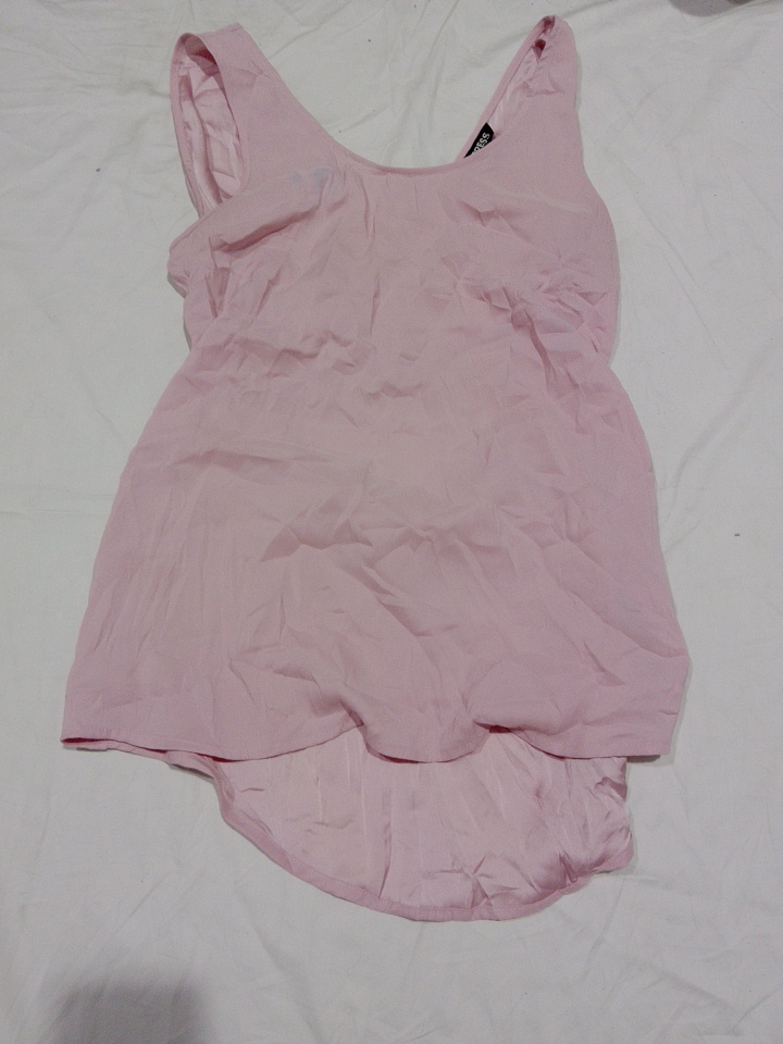 Express Pink Racerback Tank Top