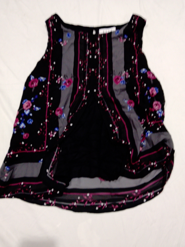 Ellie Printed Sleeveless Blouse