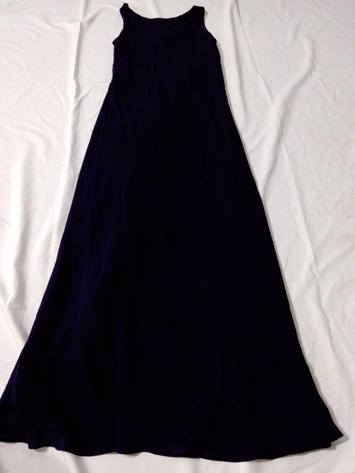 Black Sleeveless Maxi Dress