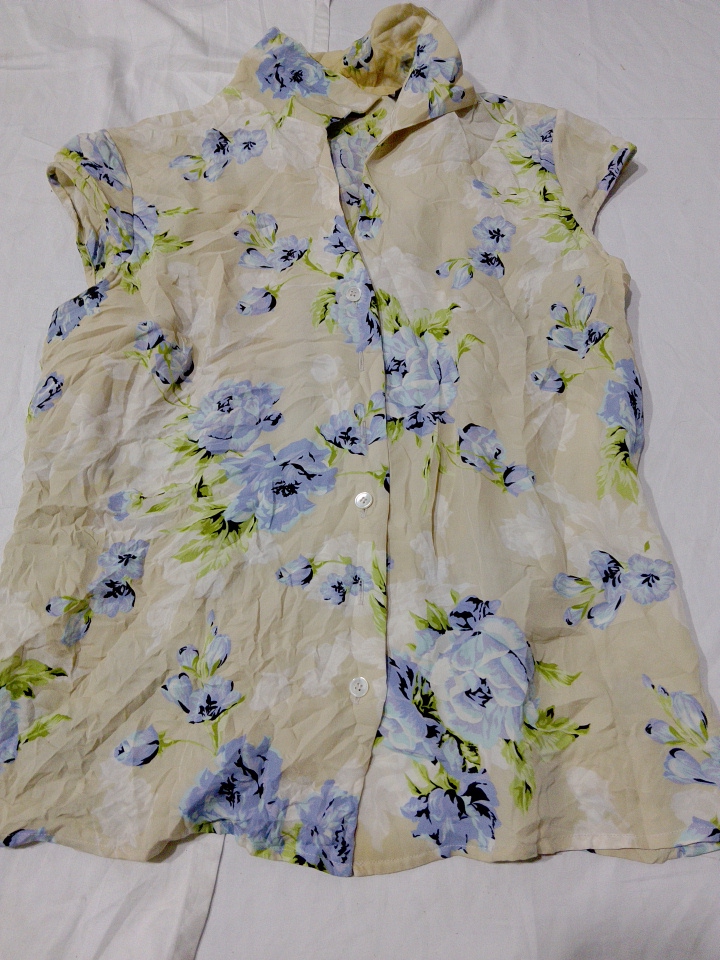 Kate Hill Printed Floral Blouse