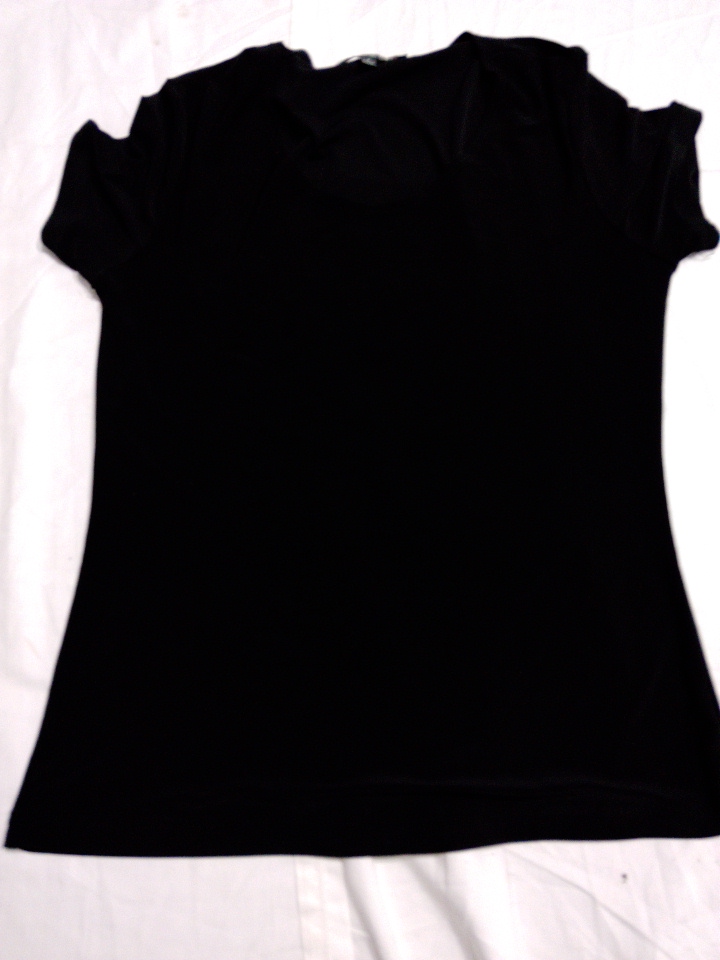 Susie in the City Black Plain T-Shirt