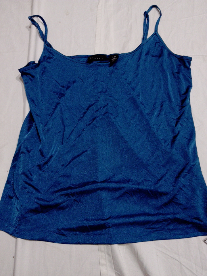Apostrophe Blue Basic Camisole