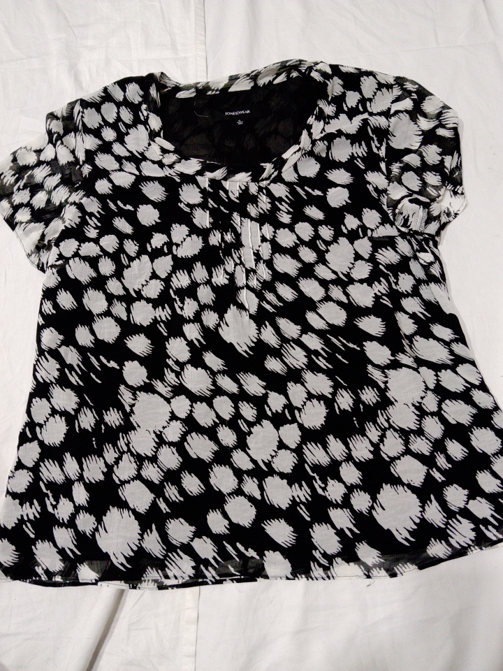 Jones/Wear Printed Blouse