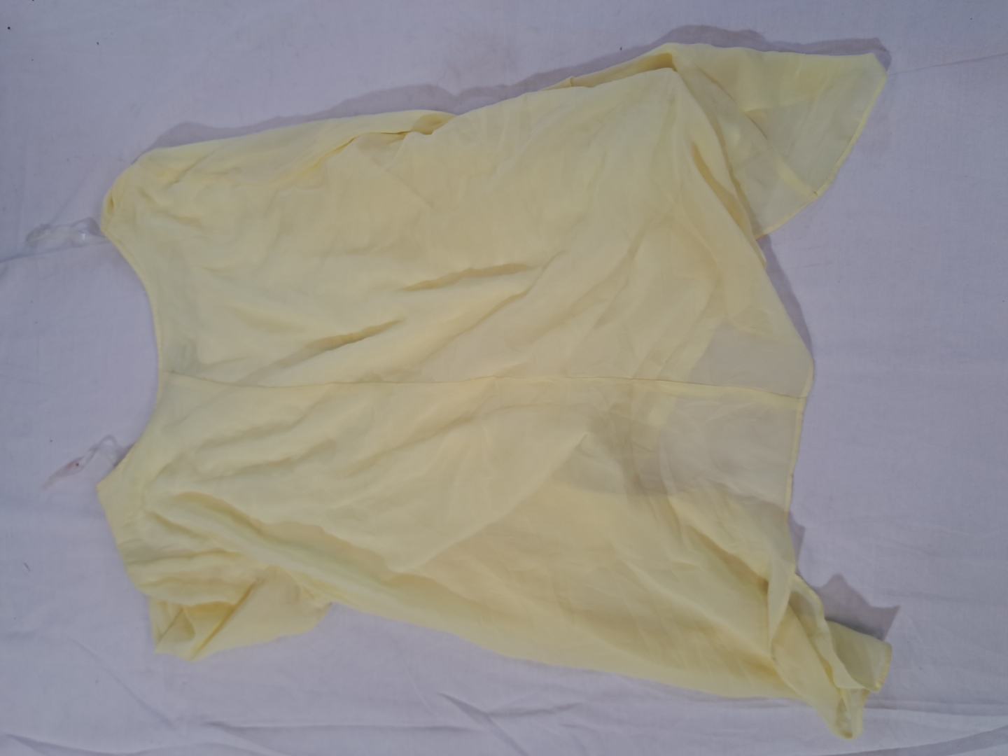 ALYX Sheer Yellow Blouse