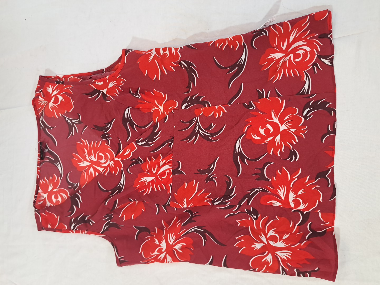 Talbots Printed Sleeveless Blouse