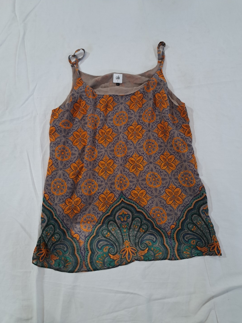 cabi Printed Camisole Top