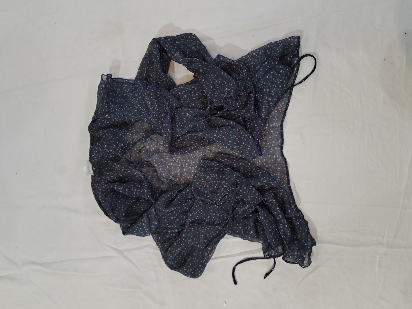 Blusa Translúcida Impressa Deeley