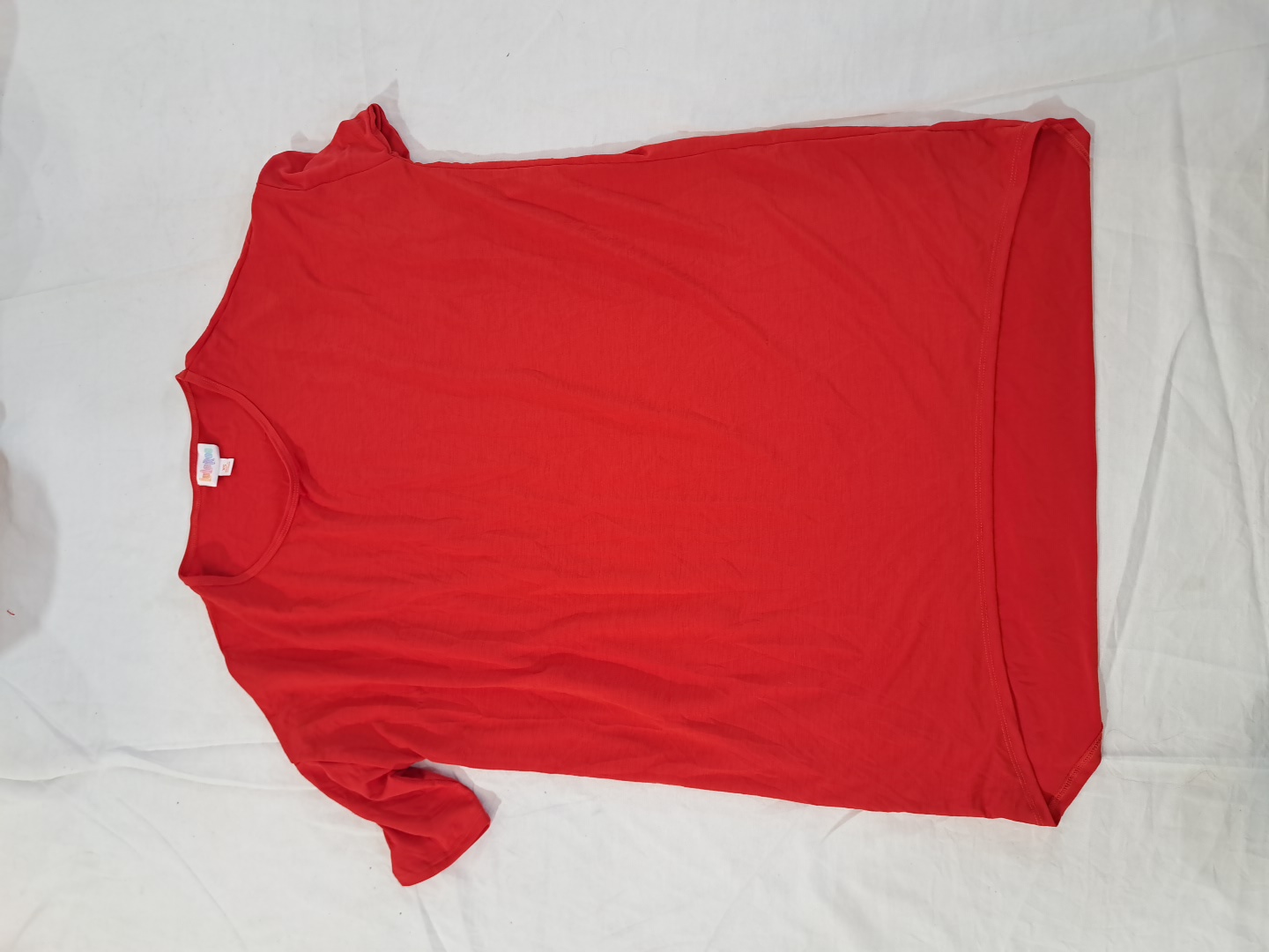 Lululemon Red Oversized Short Sleeve T-Shirt