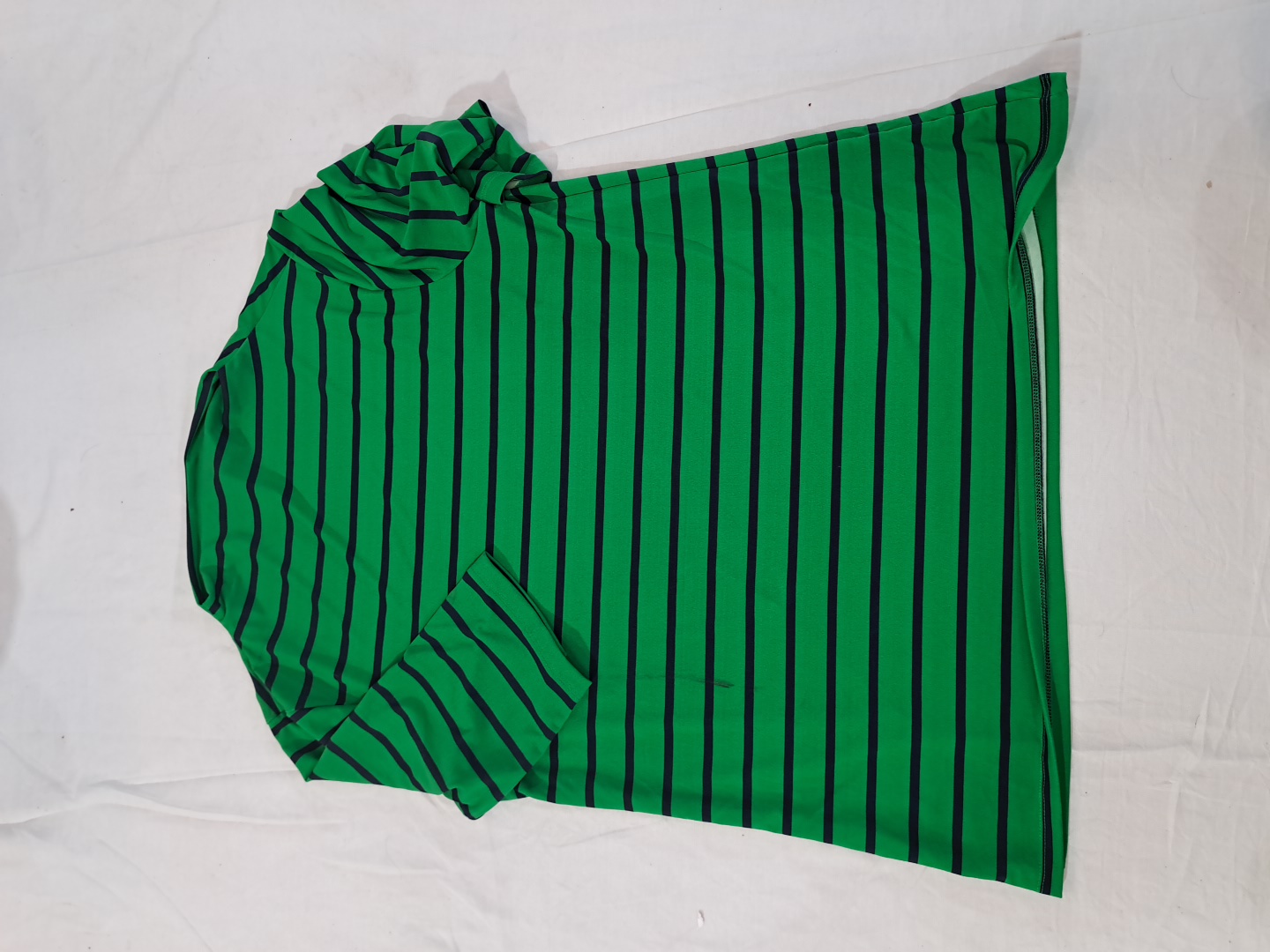 Top de Gola Alta Listrado Verde Investments