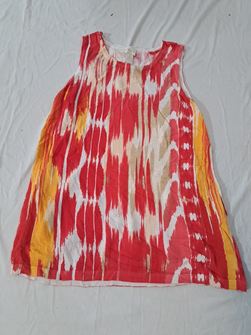 Blusa Sem Mangas Estampada Chico's