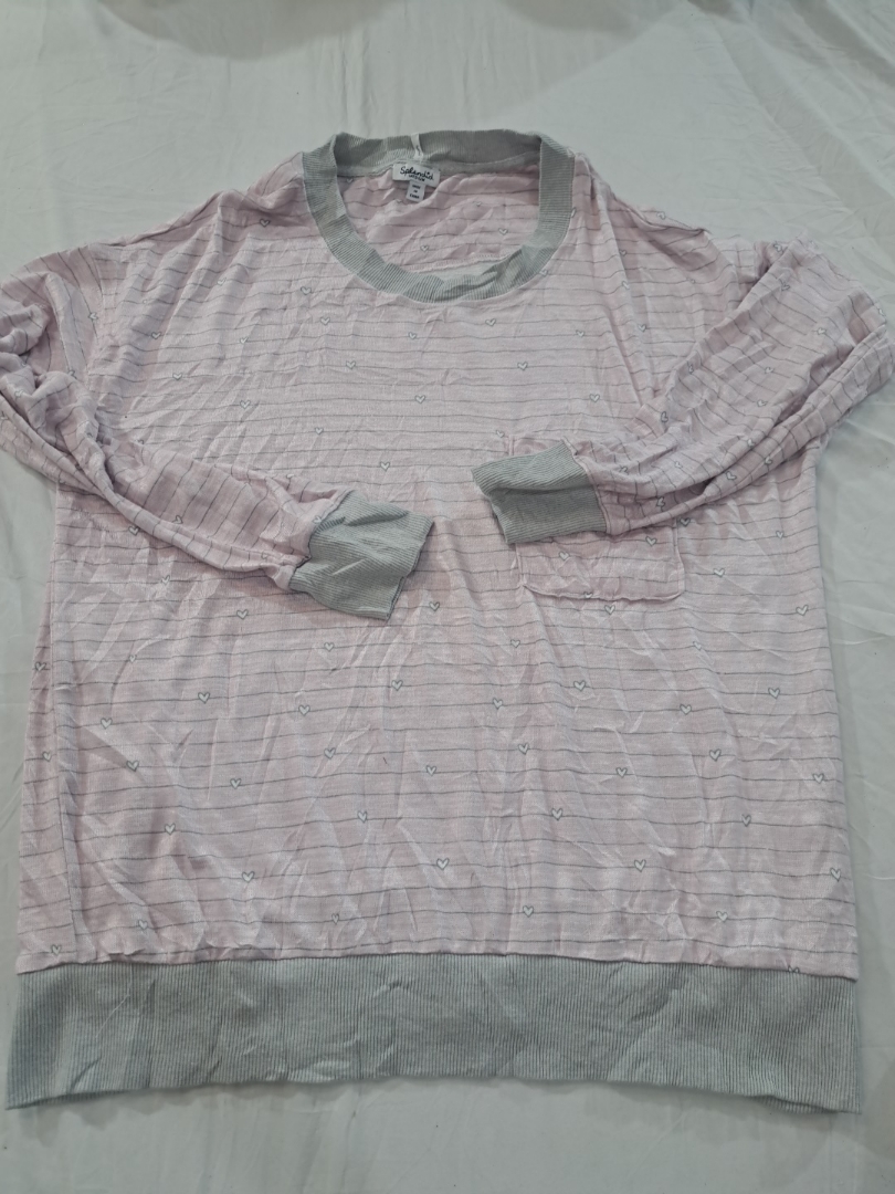 Pull rayé rose splendid