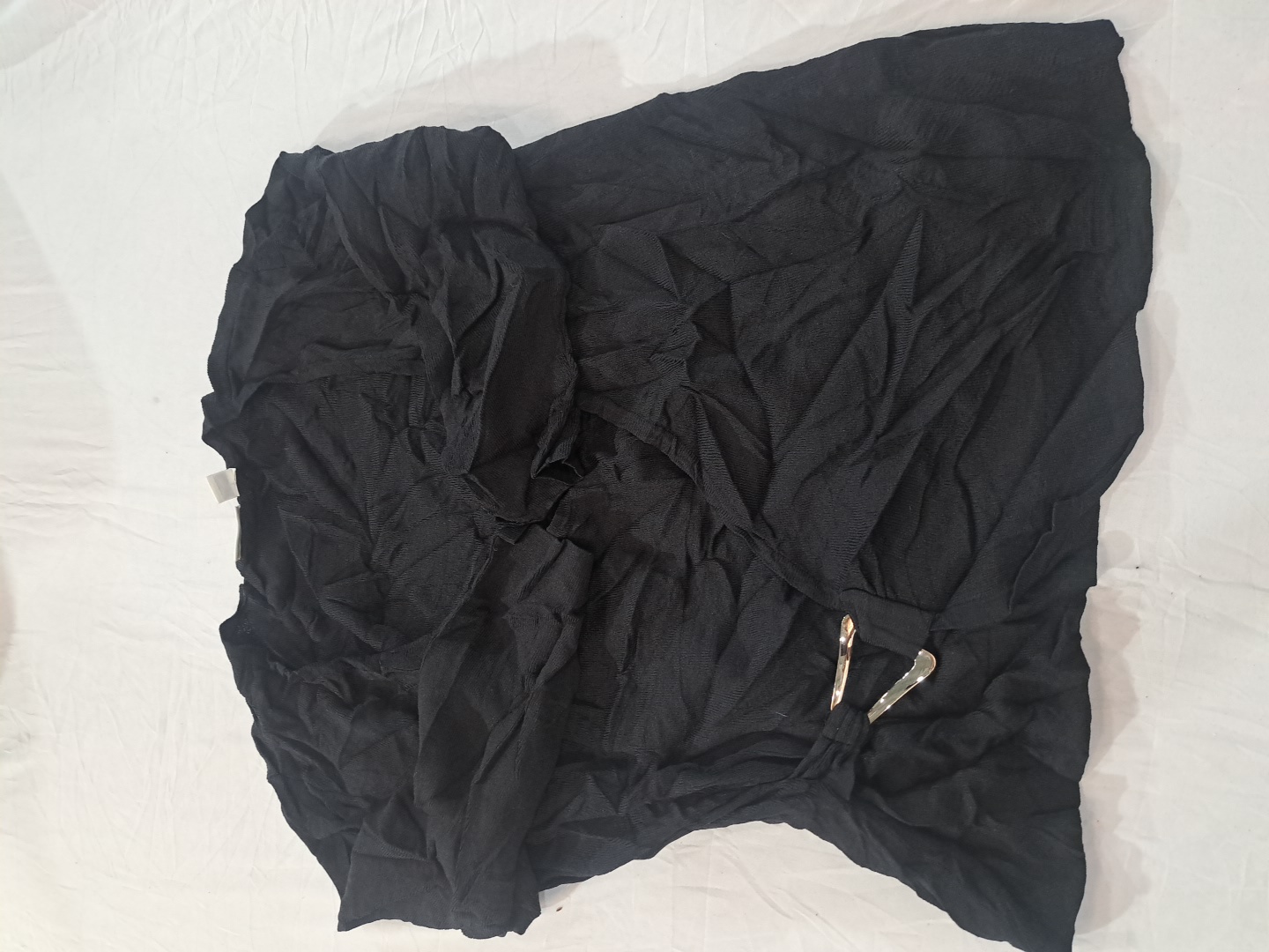 CATOFO Cardigan en tricot noir