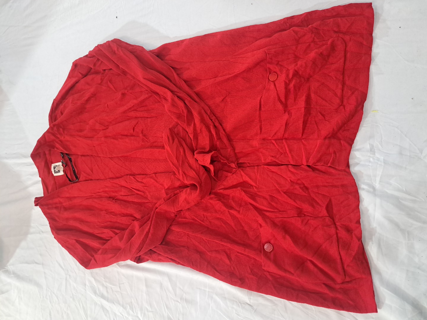 Anne Klein Red Cardigan