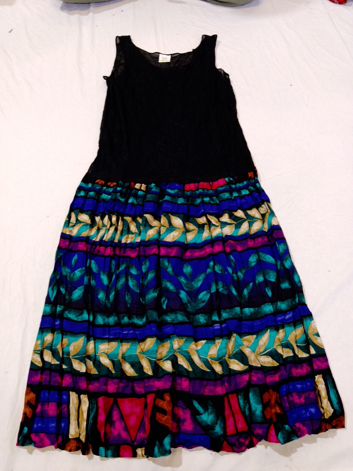 Vestido Maxi Estampado Tamanho 8