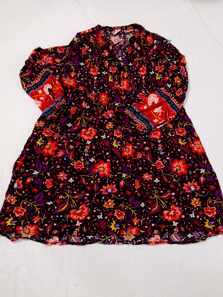 Old Navy Floral Print Midi Dress