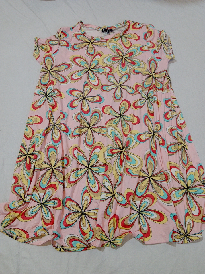 Robe à imprimé floral Poof New York