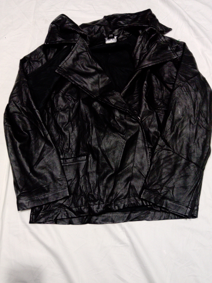 Noze Black Leather Jacket