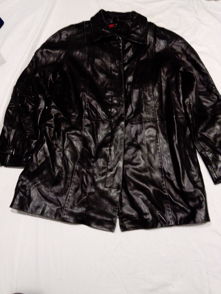 Gallery Black Leather Jacket