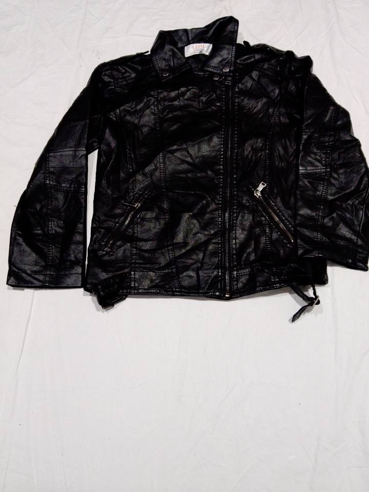 LIVY Black Leather Jacket