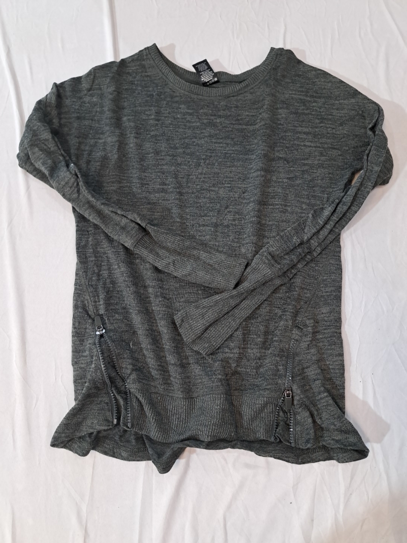 Active Life Oversized Zip Sleeve Strickpullover