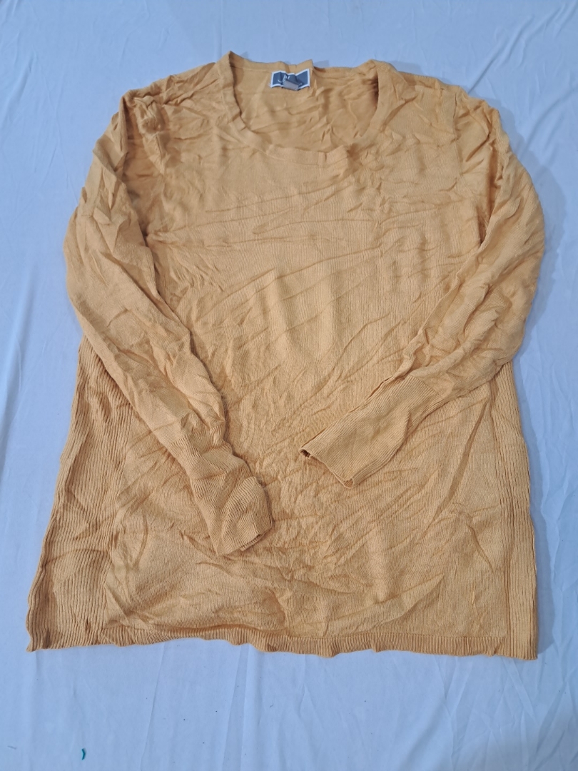 Pull en maille beige JM Collection