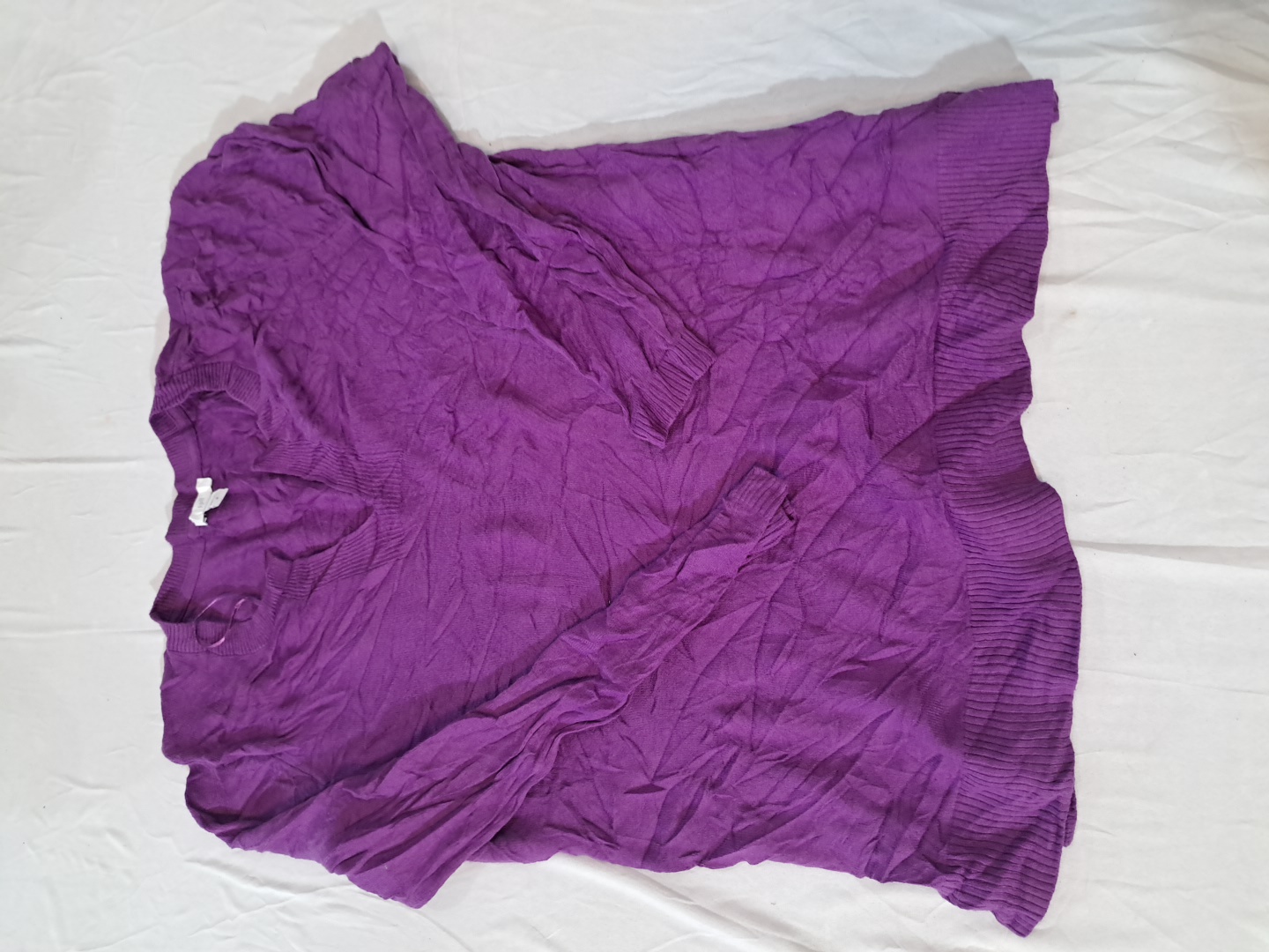 J.Crew Purple V-Neck Sweater