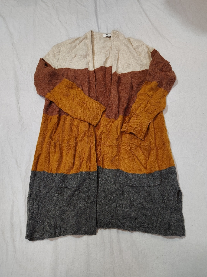 Cardigan en tricot bicolore Madewell