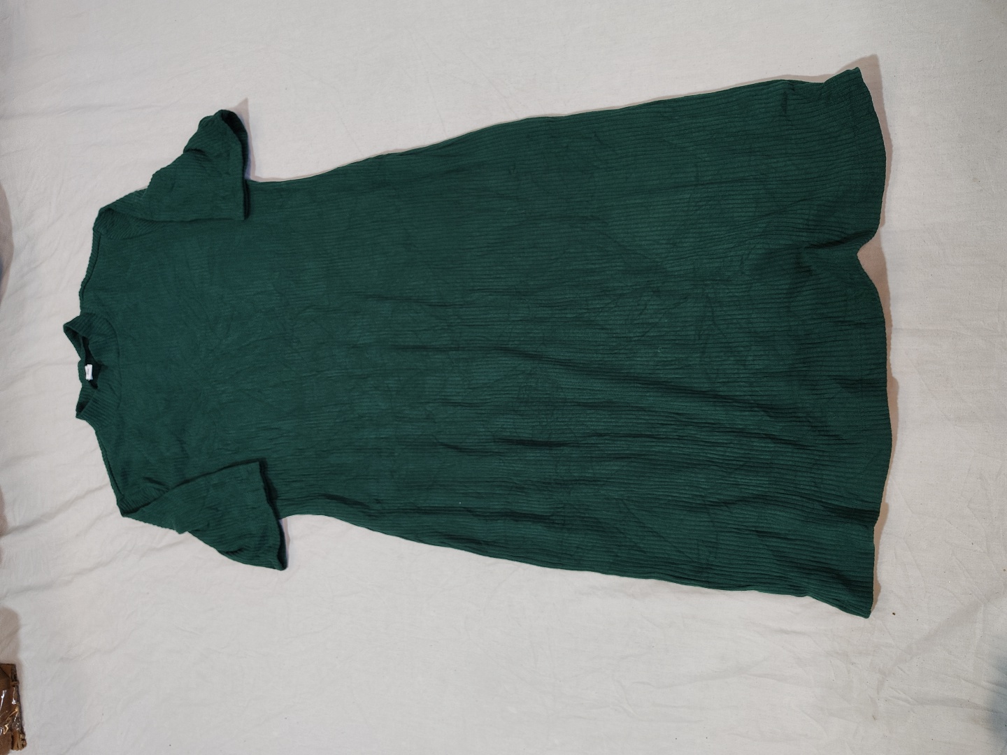 Vestido Mini Tricot Verde Old Navy