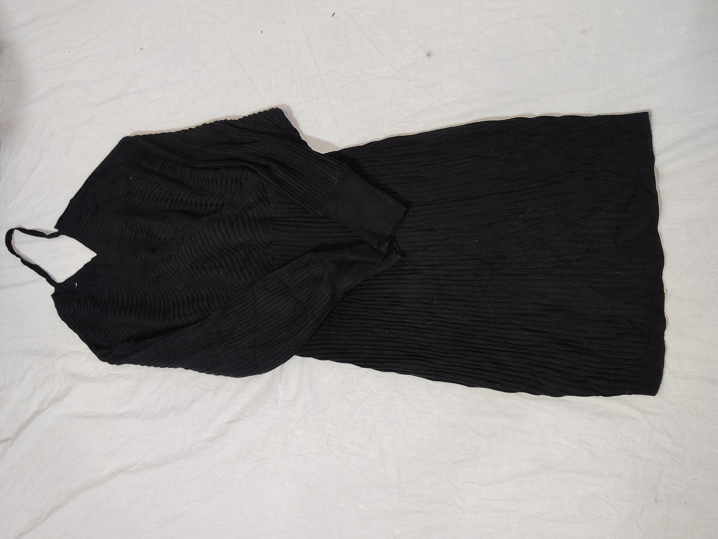 Vestido Halter Canutilho Preto