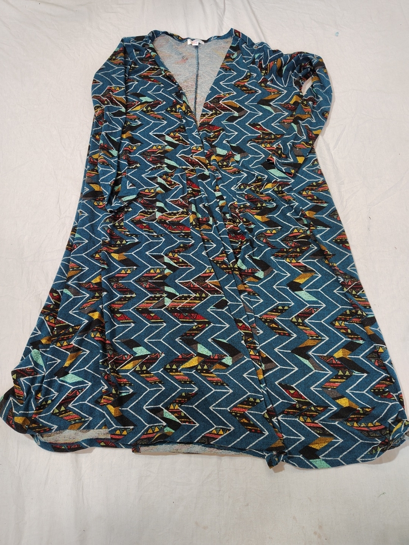 Robe maxi à imprimé géométrique LuLaRoe