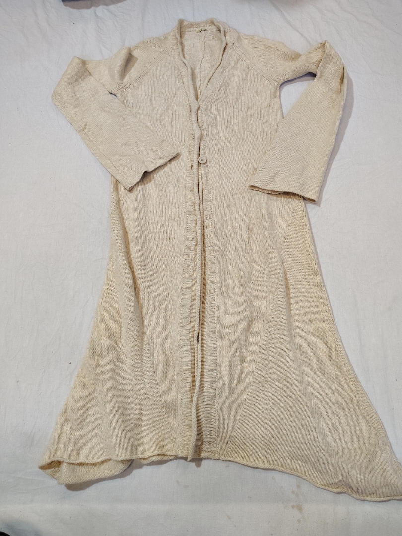 Max Studio Beige Knit Cardigan