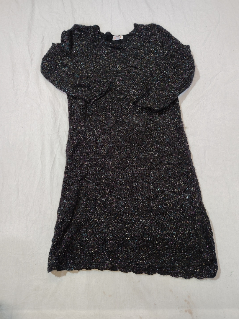 Cat & Jack Schwarzes Strickkleid