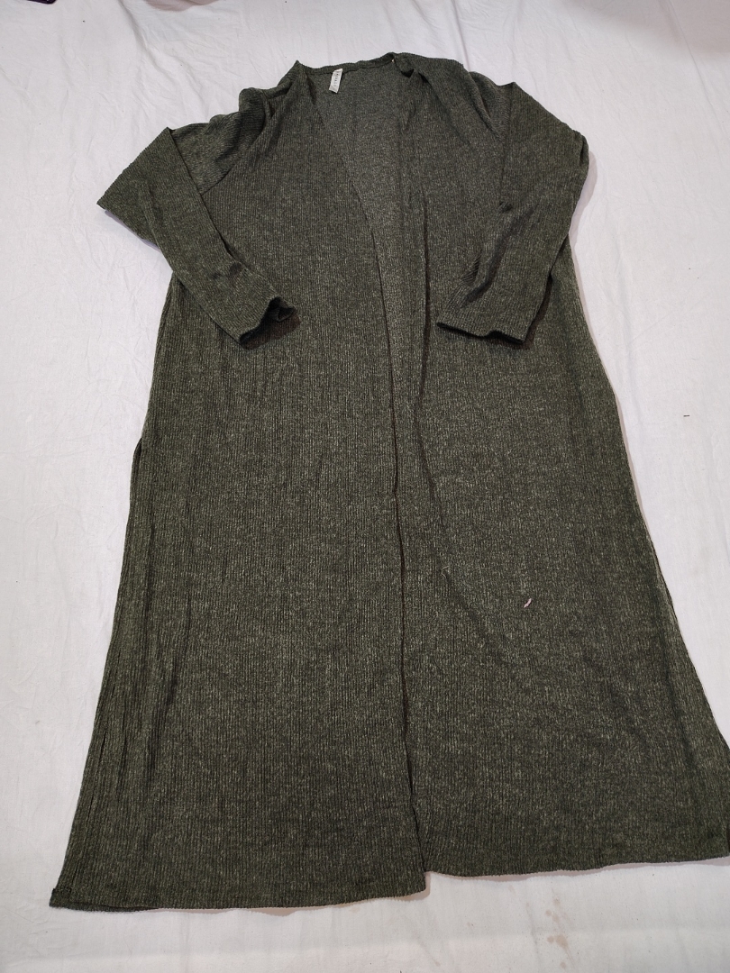 Smaragd Oversized Strickcardigan