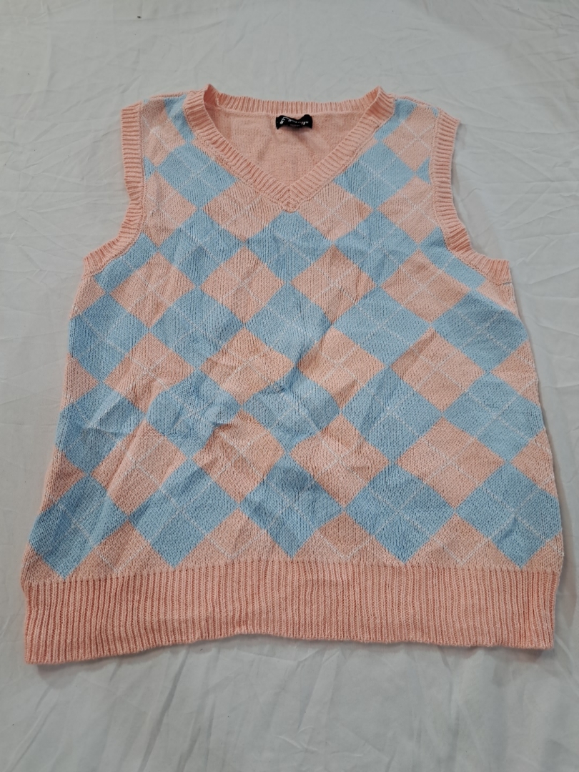 Chaleco en tricot de cours d'art