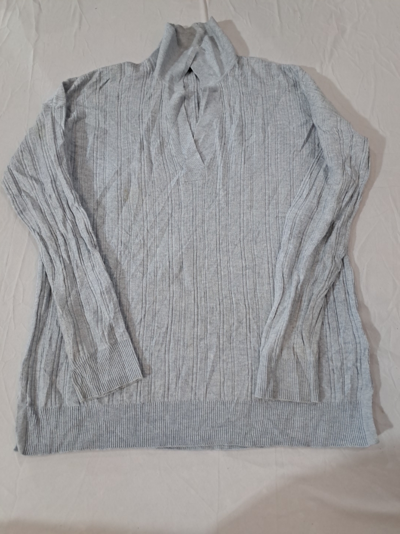 Suéter de gola alta cinza Denver Hayes