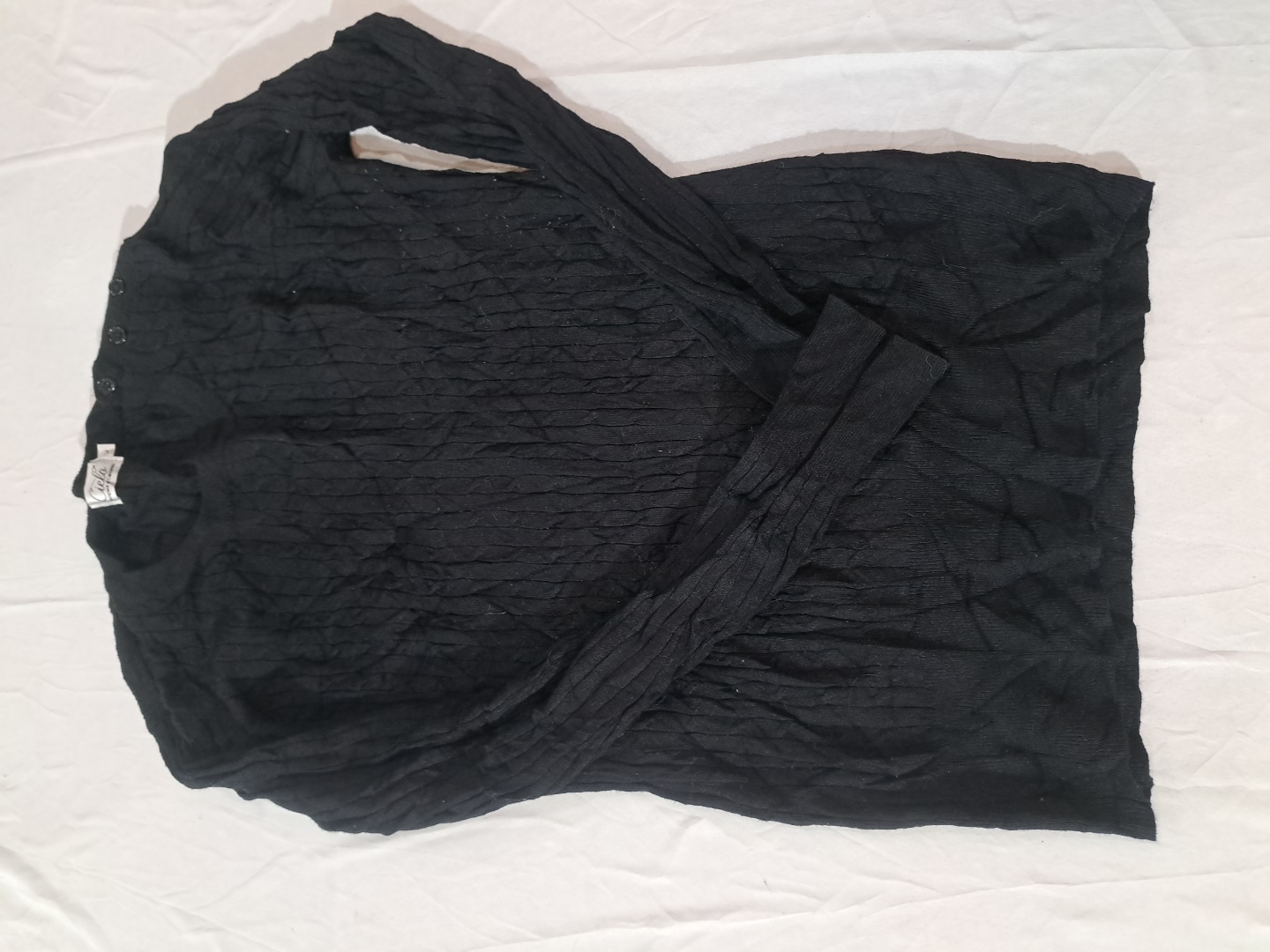Cielo Black Knit Sweater