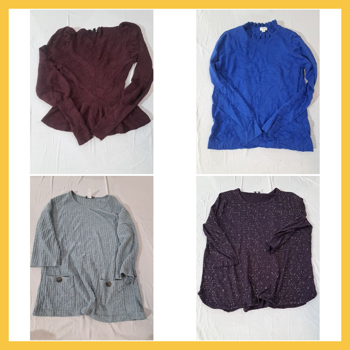 Ensemble de pulls de créateurs - Express, J.Crew, ..
