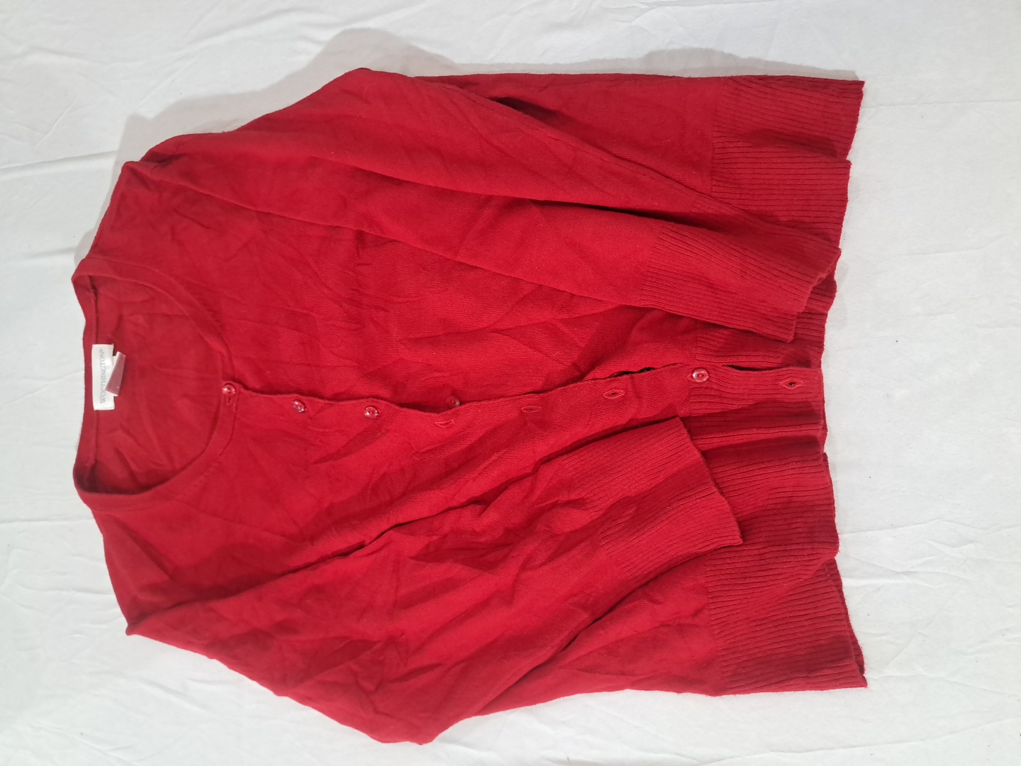 Worthington Red Cardigan