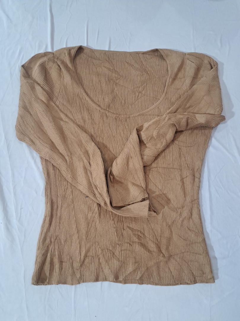 Suéter de Tricô Bege