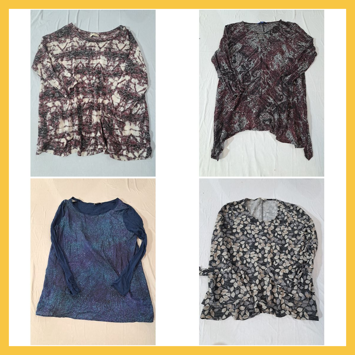 Ensemble de blouses imprimées Designer Topshop Apt..