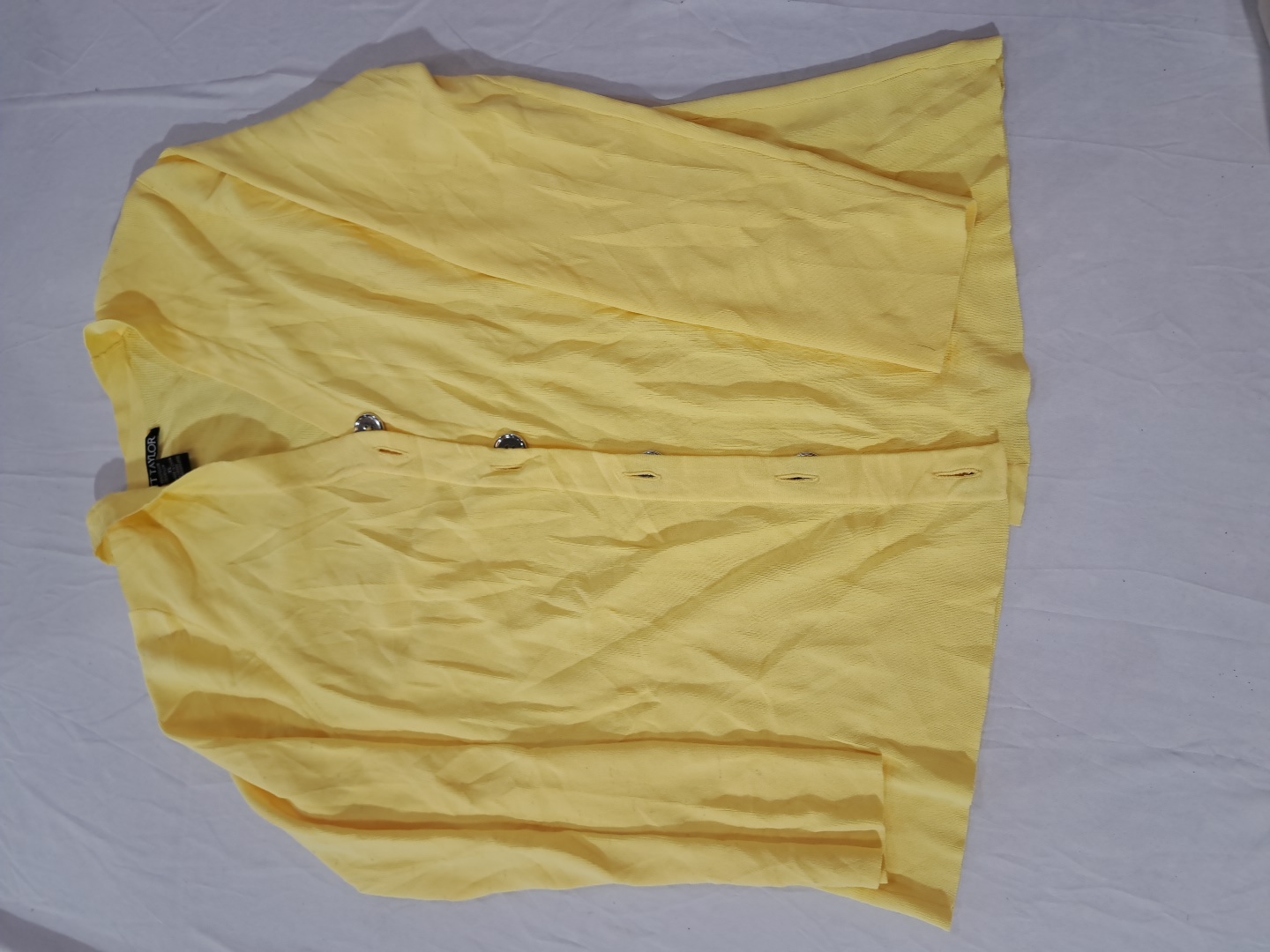 Scott Taylor Cardigan Amarelo